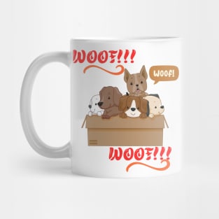 Cute Dog tshirt desgin Mug